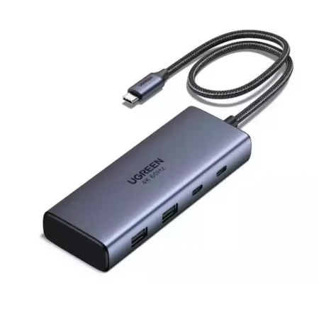 UGREEN 45379 7-in-1 USB-C Hub Dual HDMI 4K@60Hz, 100W PD & 10Gbps USB-A/C Ports