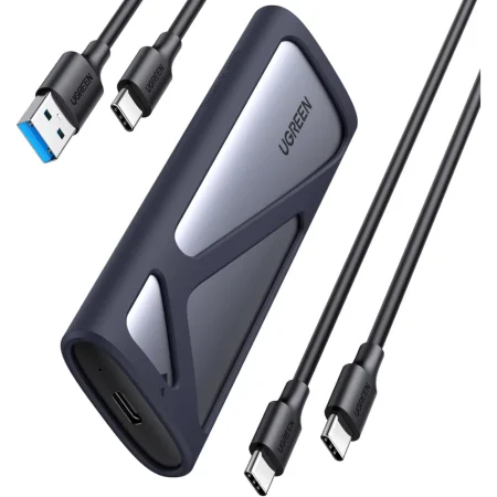 UGREEN 90264 M.2 NVMe SSD Enclosure – Portable External Hard Drive Case