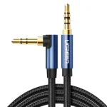 UGREEN 60181 3.5mm Male to Male Audio Cable 2M – Blue & Black